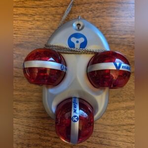 Astrojax V Max Swinging Ball Toy Red 2003